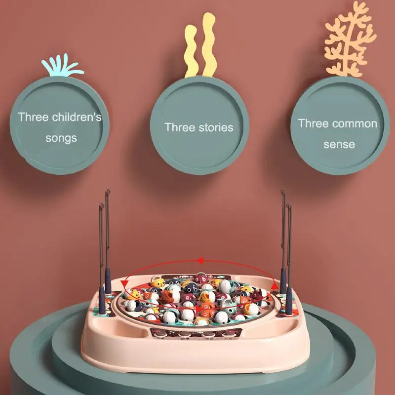 

Montessori Children's simulation fishing toy 2-4 male and female babies Educational Brain Toys Holiday gift baby toys