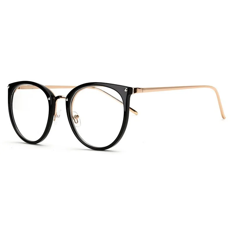 Женские очки с прозрачными линзами большие круглые для чтения 2020