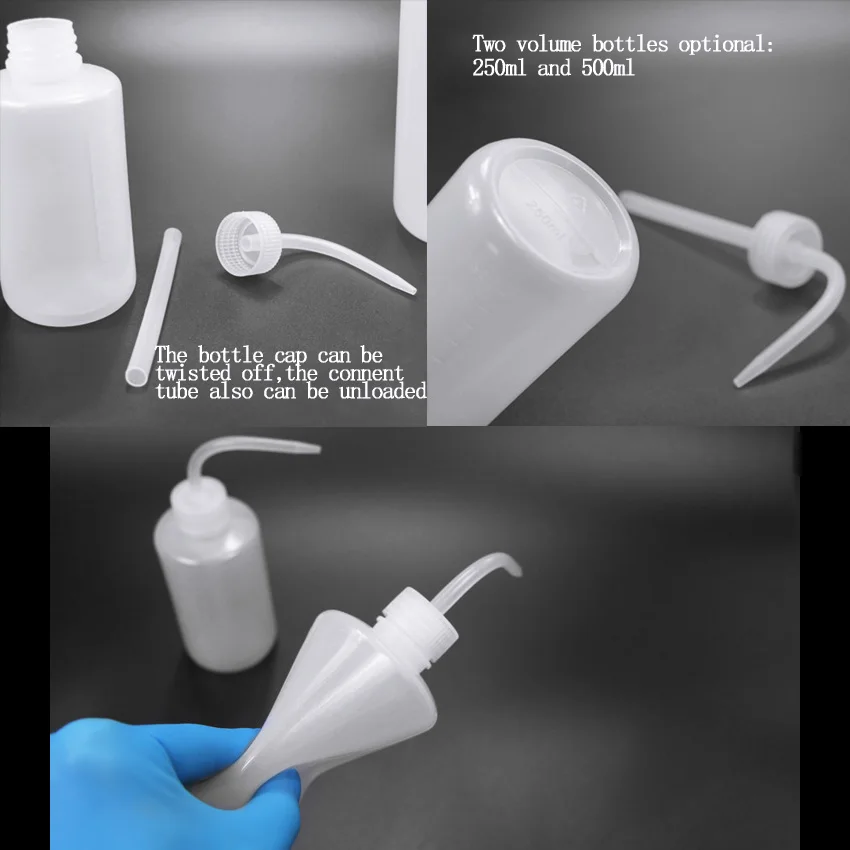 Рассеиватель для татуировок бутылка мыла зеленого цвета мытья без распыления