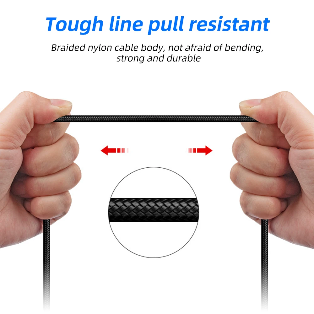 FONKEN Usb Тип C кабель Зарядное устройство кабеля с разъемами типа c и Usbc зарядки для