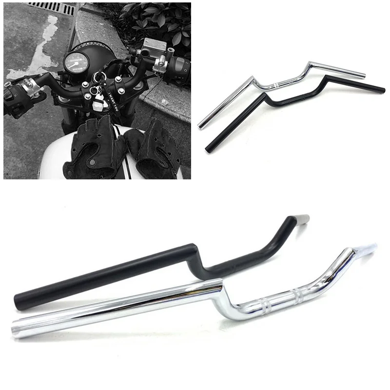 

Cg125 Motorcycle Modified Handle Crown Prince Car for Harley Cruise Crown Prince Handlebar Direction Handlebar Faucet Handlebar