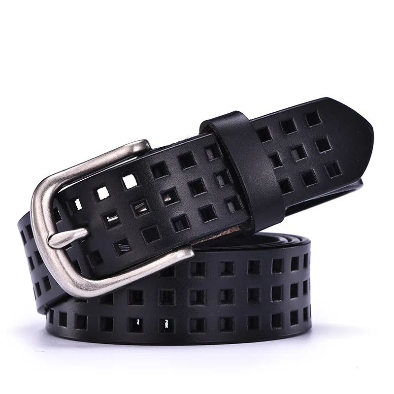 

Women Belt High Quality Cow Genuine Leather Designer Belt Lady Fashion Classic Vintage Pin Buckle Strap Jeans Waistband 2.8cm
