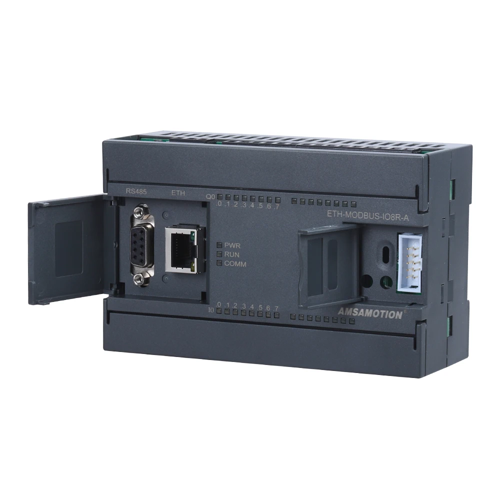 ETH-MODBUS-IO8R-A Ethernet PLC модуль MODBUS TCP RTU RS485 преобразователь цифровой 8I/O аналоговый 6I