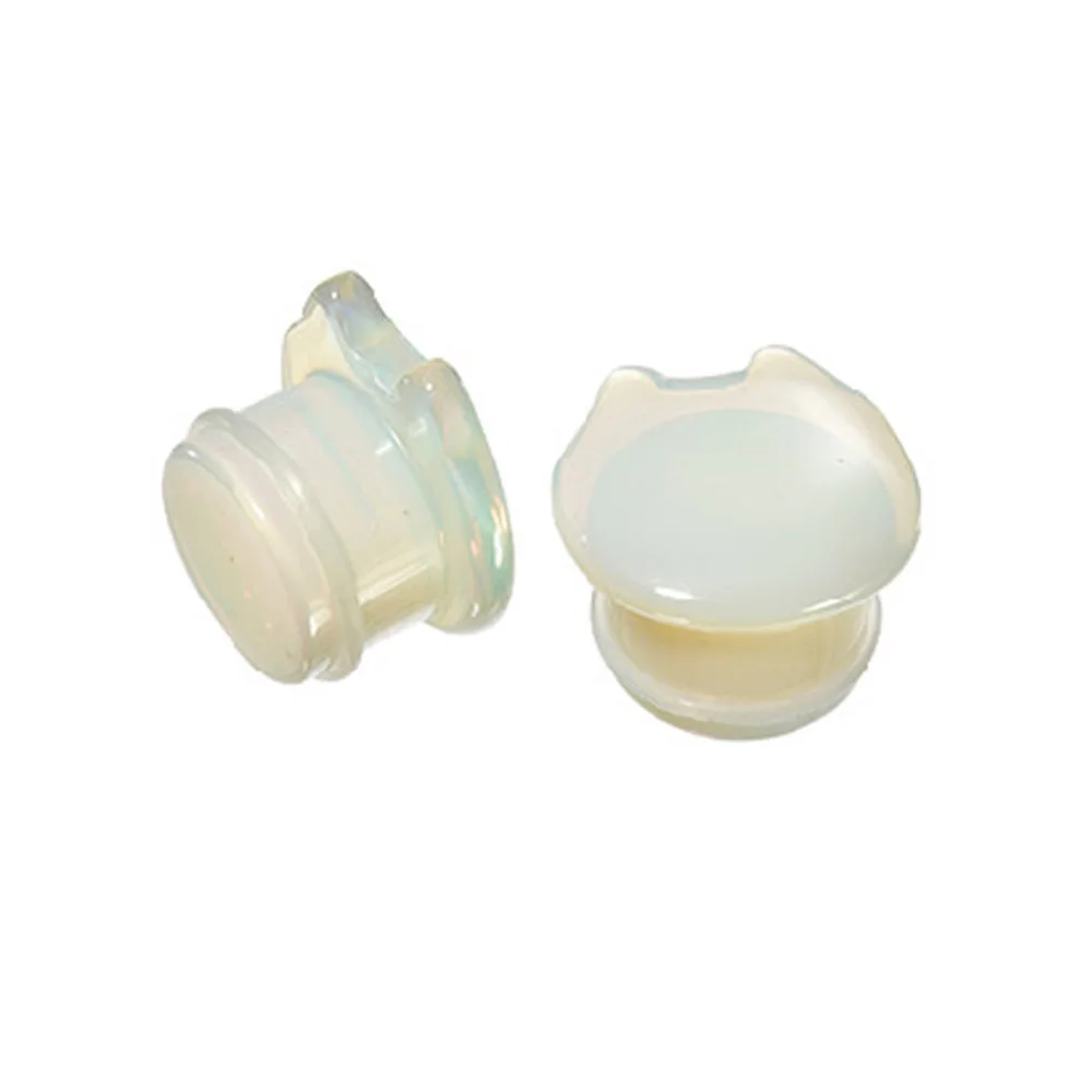 Серьги пупка пирсинг уха Новинка 1 шт. кошка Стиль Вилки и расширитель для