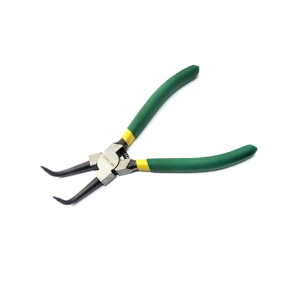 Зажимные плоскогубцы для зажима зажимного кольца с зажимным отверстием |