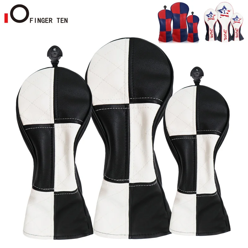 Новинка Роскошные Чехлы для головы гольфа из синтетической кожи вождения в лесу