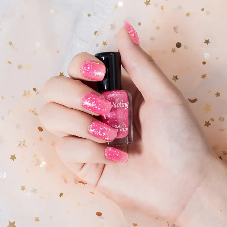 Полировочный лак для ногтей на водной основе устойчивый полуперманентный