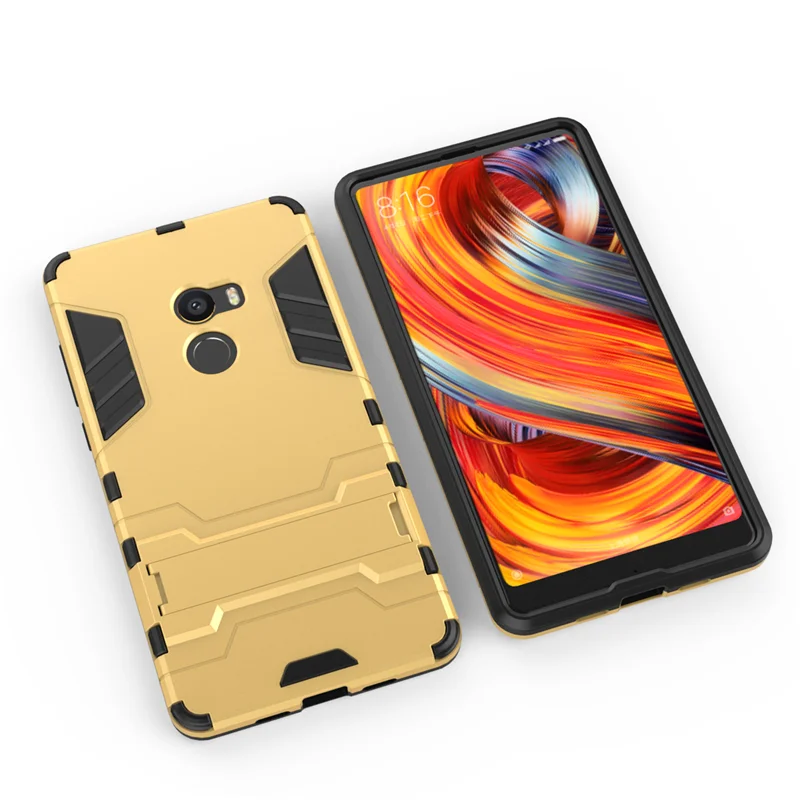 Чехол для Xiaomi Mi Mix 2 защитный чехол телефона бампер жесткая задняя крышка