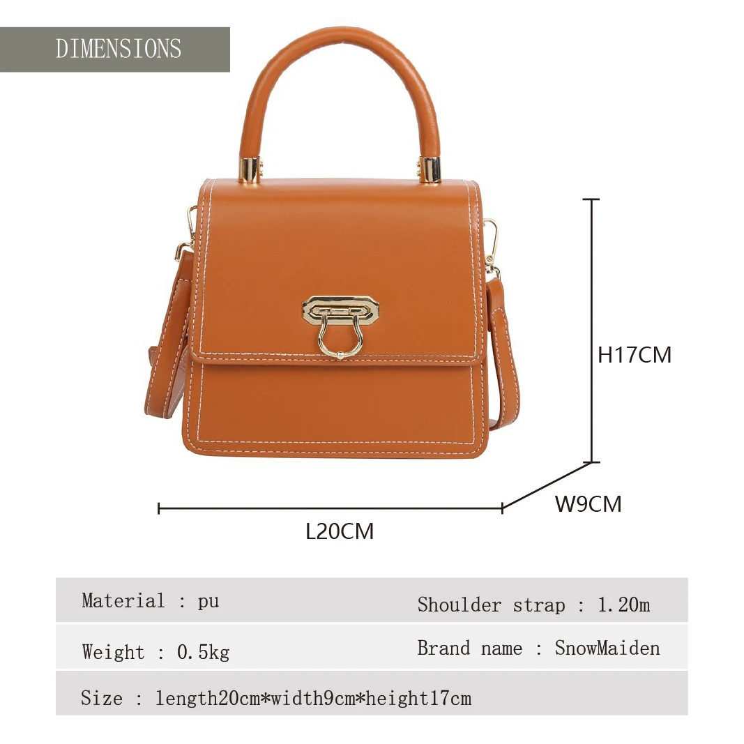 

2021 Summer New Ladies Classic Fashion Luxury Retro Design Handbag Brown Coffee Color Shoulder Bag For Women Portable Bag