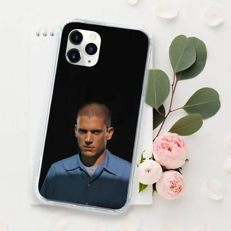 

American Prison Break TV series Phone Case for iPhone 11 12 pro XS MAX 8 7 6 6S Plus X 5S SE 2020 XR Luxury shell funda coque