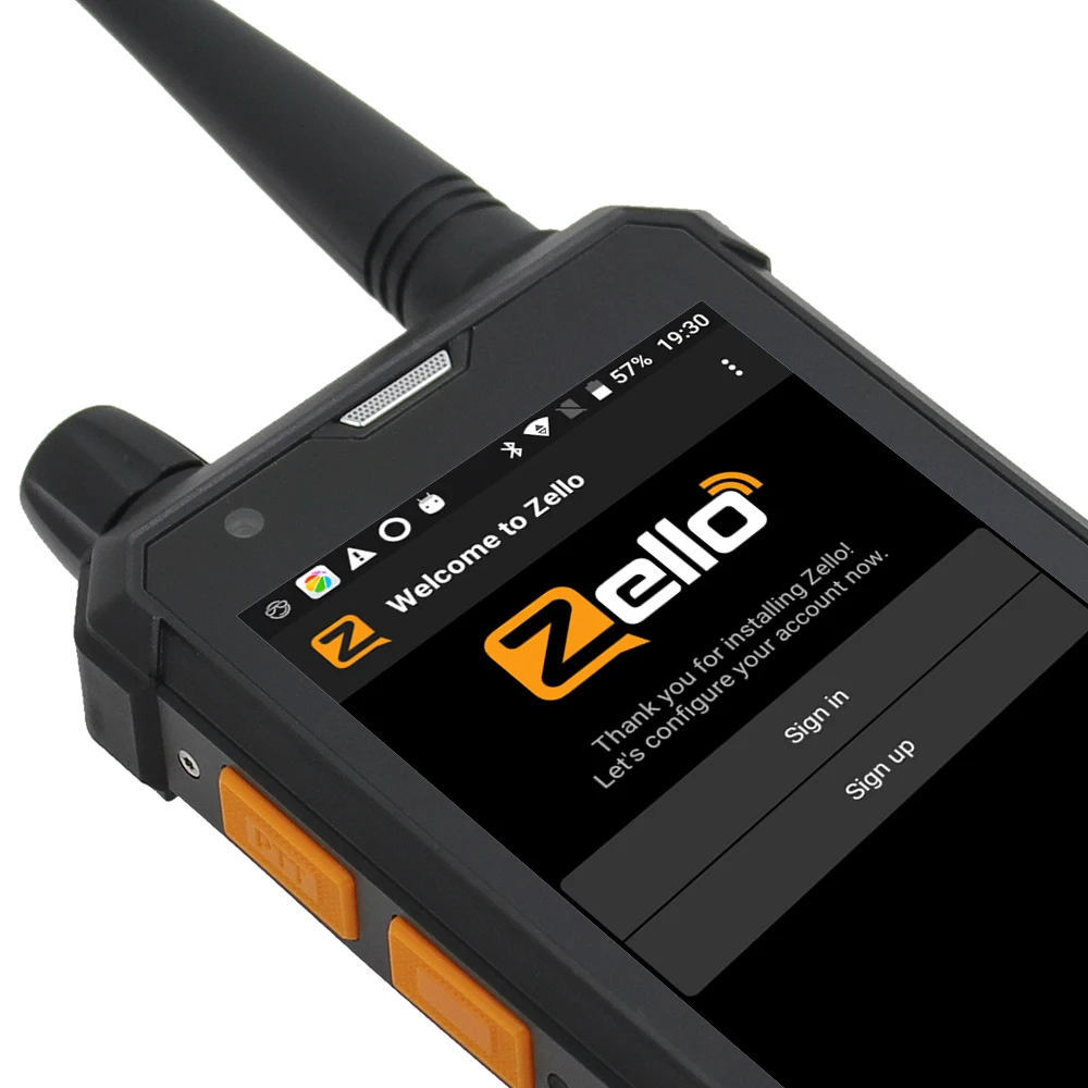 4G LTE сеть рация телефон Zello PTT смартфон 5 Вт Аналоговый и DMR UHF 400-470 МГц двухстороннее радио