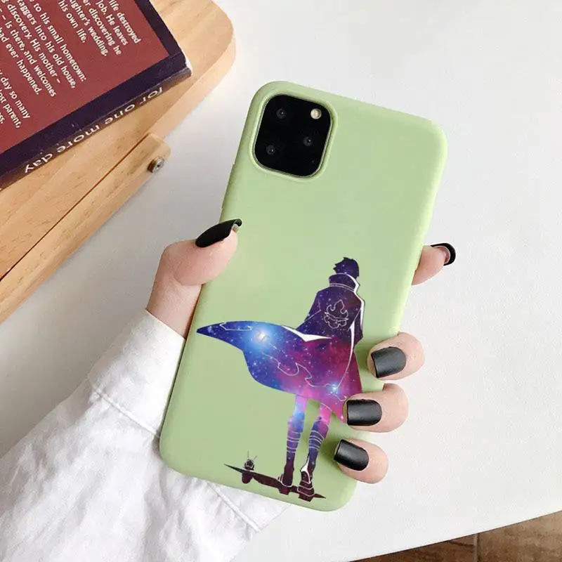 

Sword Art Online SAO Anime Phone Case Candy Color for iPhone 6 7 8 11 12 s mini pro X XS XR MAX Plus
