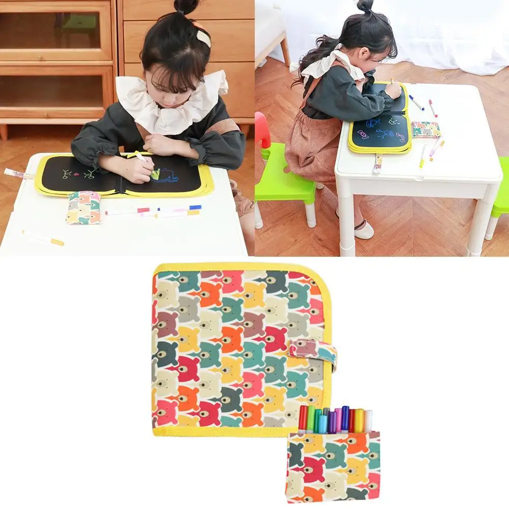 Горячая новинка живопись и каллиграфия переносная книга граффити доска блокнот