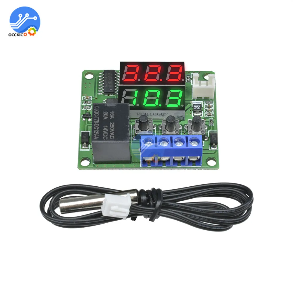 Реле управления температурой термостата с двойсветодиодный светодиодным