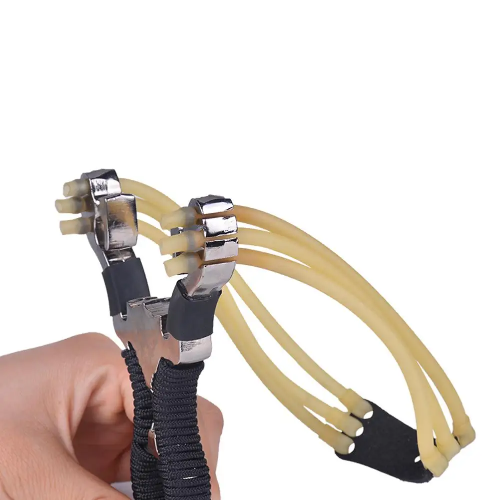 Слингшот карты мяч лук глаз цинковый сплав + нейлоновая веревка ручка|Лук и