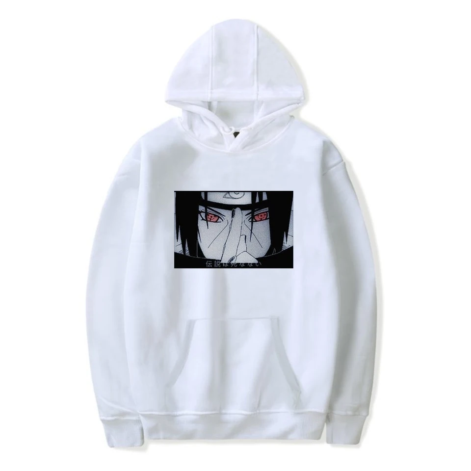Мужская толстовка с длинными рукавами зимняя одежда аниме Наруто для женщин и