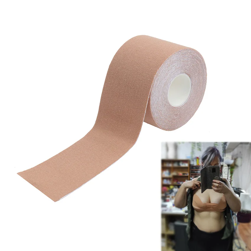 1 Roll 5M Body Invisible Bra Women Boob Tape Nipple Cover DIY Lift Tape Push Up Sticky Bra Lift Up Boob Tape