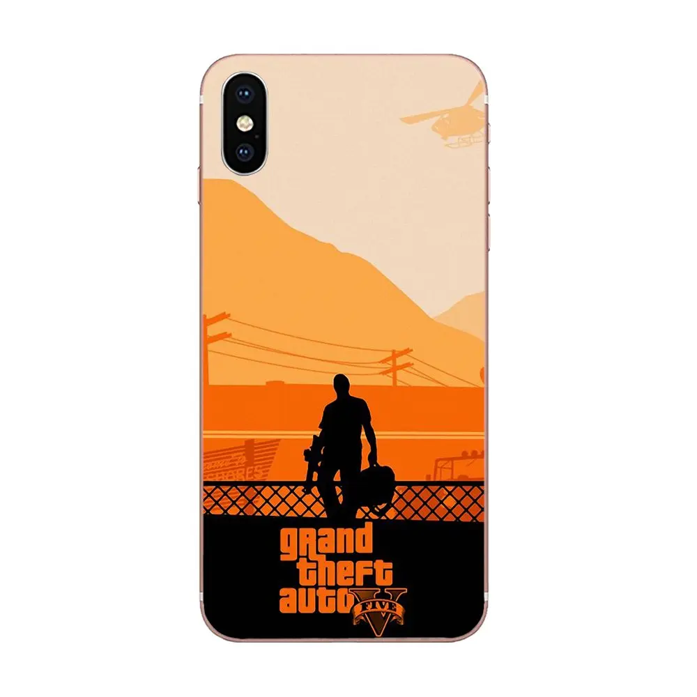 Лучшие чехлы из ТПУ Gta V Grand Theft Auto 5 для HTC Desire 530 626 628 630 816 820 830 One A9 M7 M8 M9 M10 E9 U11 U12 Life Plus |