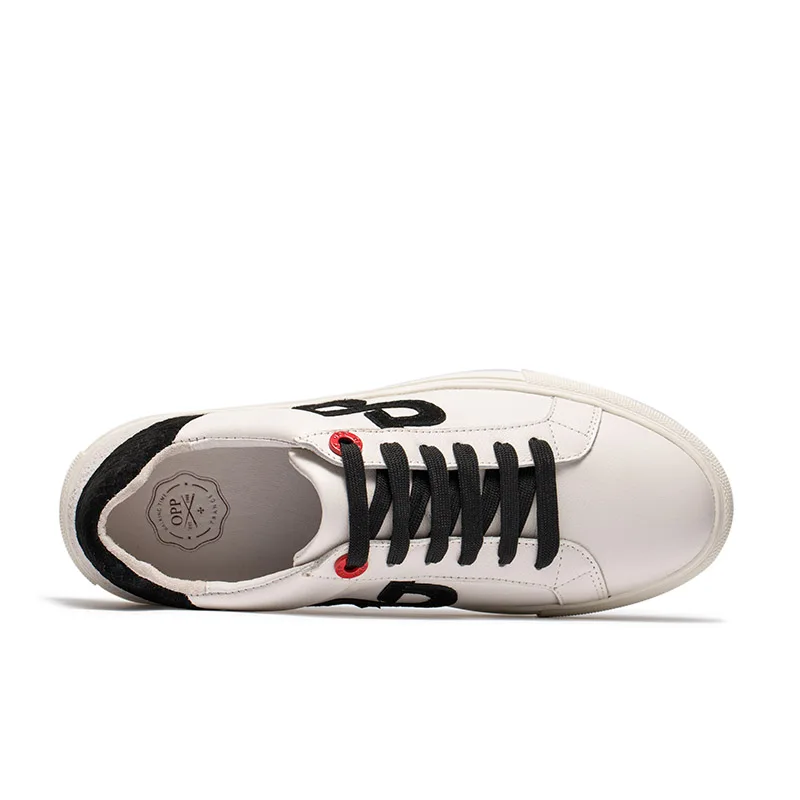 OPP Men's Shoes Male Leather England Breathable Casual Personality Lazy Wild Set Foot Skateboard | Обувь