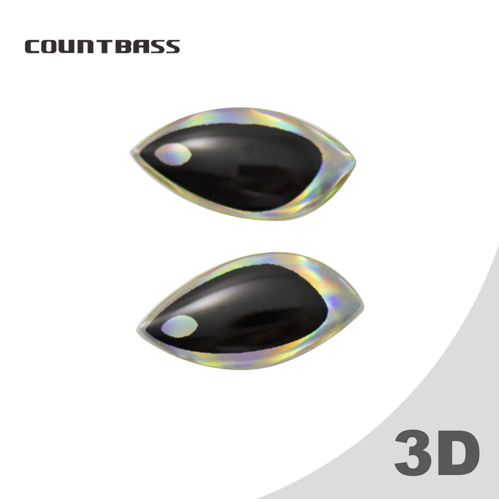 Специальная 3D голографическая приманка для рыбалки с обратными басами 50 шт.