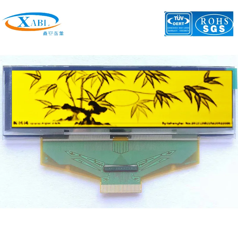 OLED модуль XABL 3 12 дюйма разрешение 256*64P дисплея Заводская розетка Индивидуальный