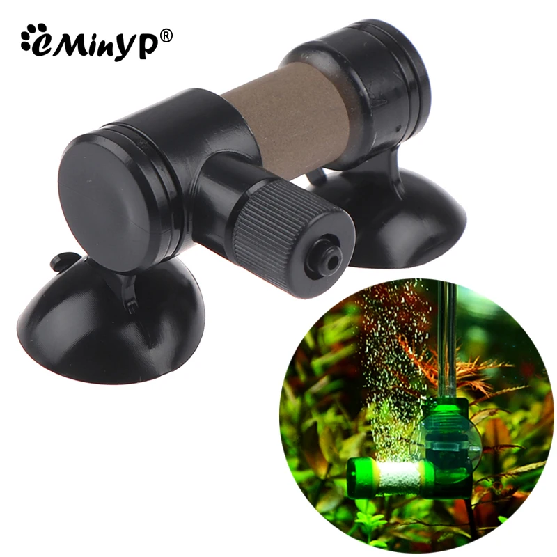 

Mini CO2 Diffuser Aquarium Carbon Dioxide Atomizer Diffuser With Dual Suction Cup For Aquarium Planted Fish Tank Accessories