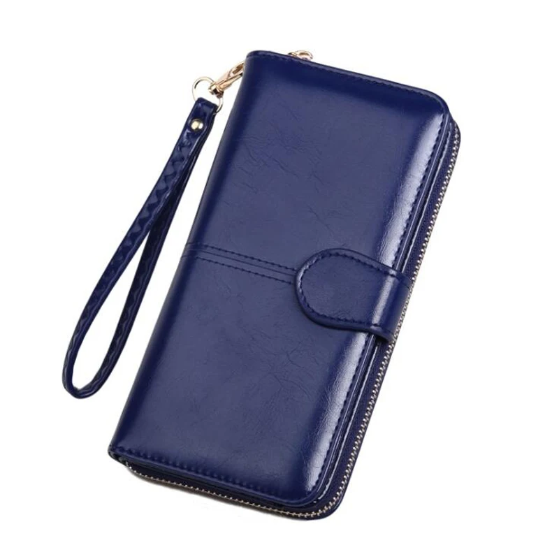 

Female New Long Wallet Purse Fresh PU Leather Multi functional Clutch Card Holder Bolsos Fashion Women Wallets