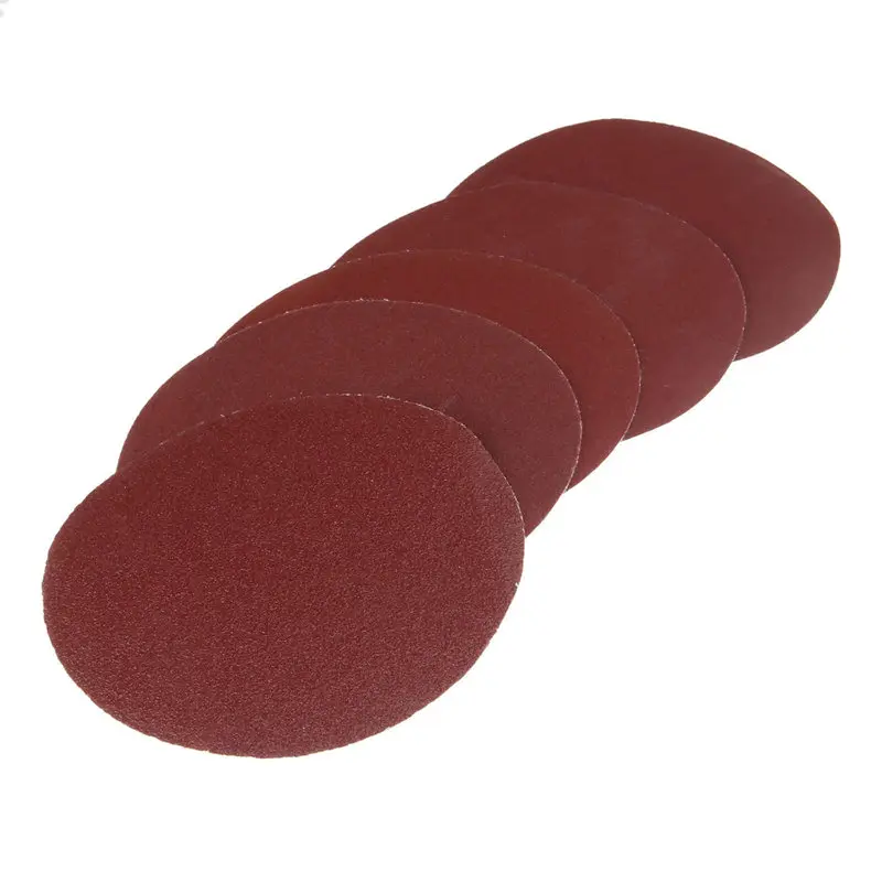 Промо-акция! 30 шт 5 дюймов 125 мм круглый шлифовальным диском песок листы Грит