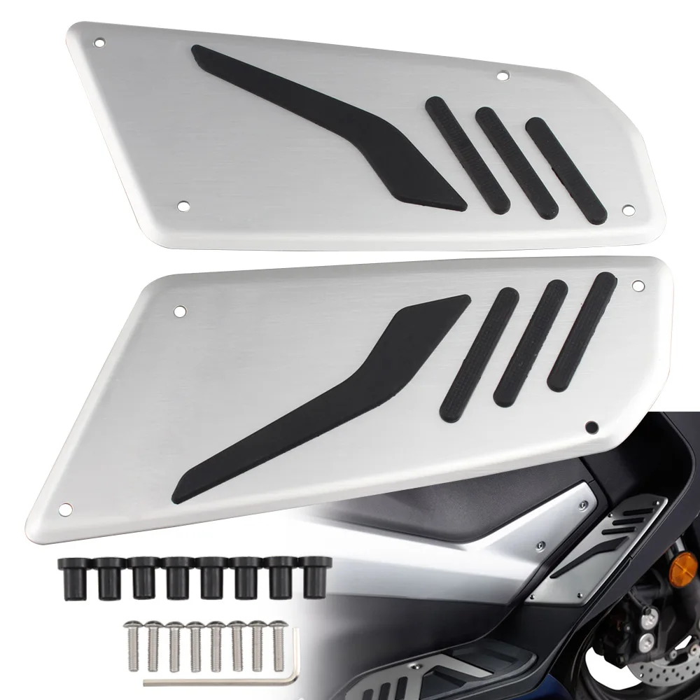 

Подножки для мотоцикла, подножки, подножки, накладки, чехлы, подножка для водителя, подходит для Yamaha T-MAX 530, 2013, 2014, 2015