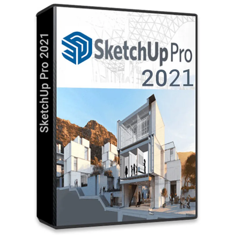 

SketchUp Pro 2021 Create 3D Model Software - Win/Mac Lifetime Use
