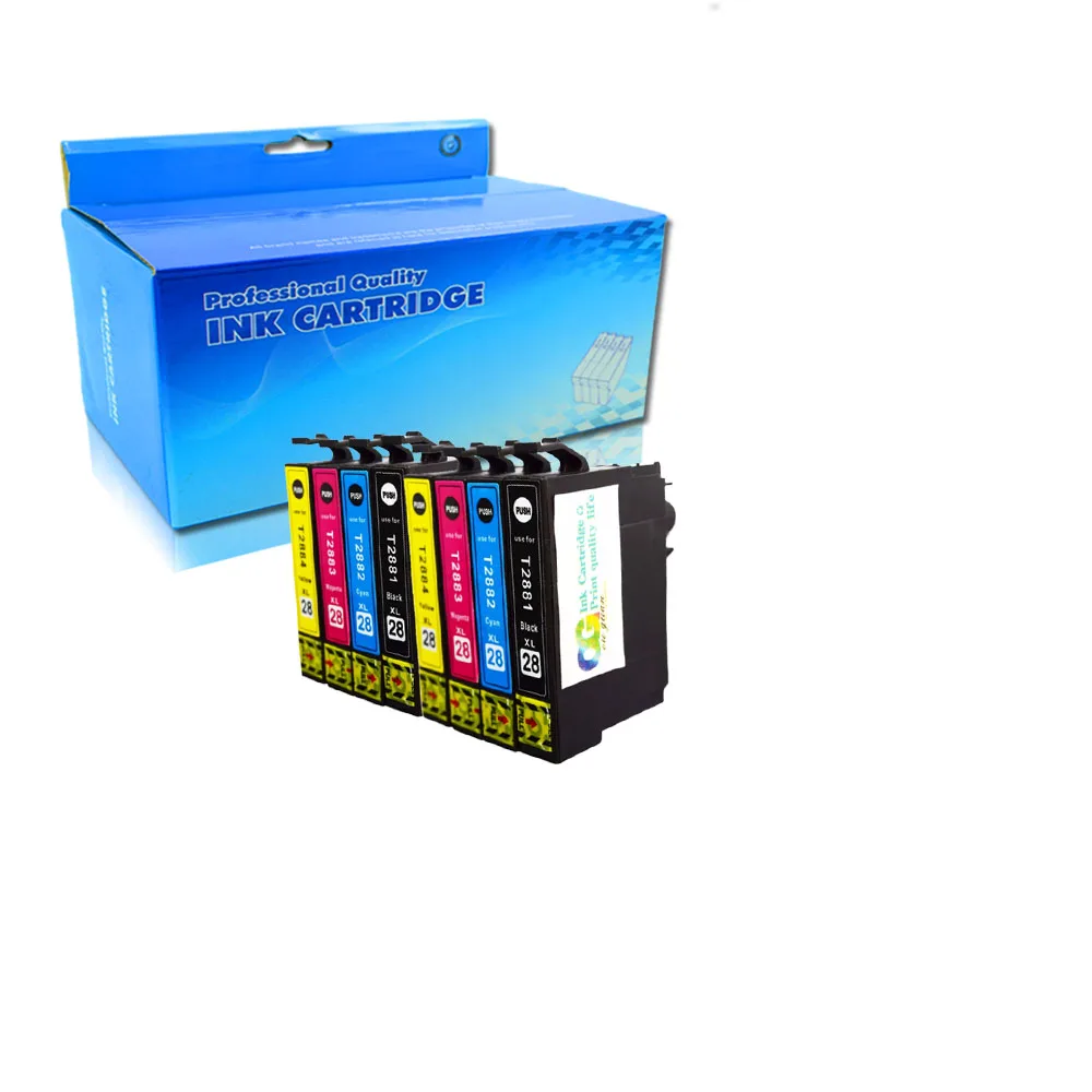 Совместимый чернильный картридж 8 Pk для 288 XL Multipack работает с Epson бытовая