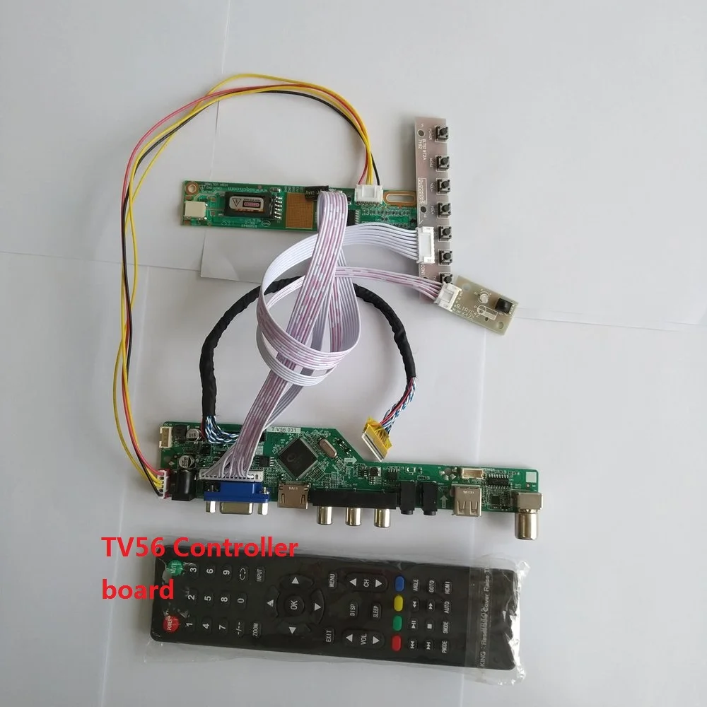 

for LTN154X3-L02 Resolution TV Digital AV USB 1 lamps 15.4" 30pin Controller Board VGA HDMI-compatible Interface Module 1280X800