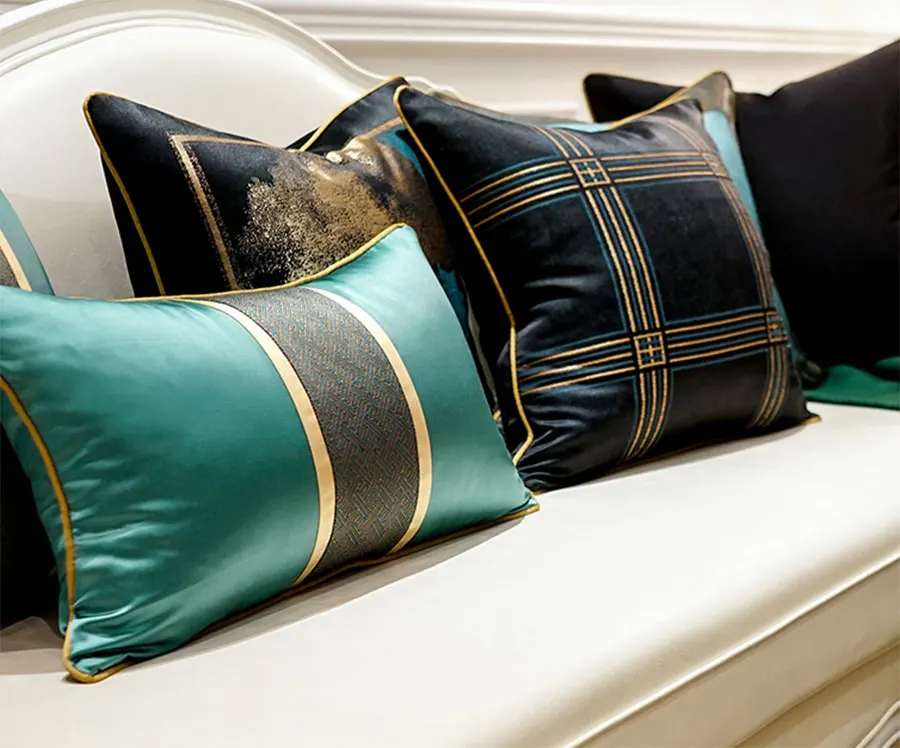 Винтажная элегантная Восточная Подушка/almofadas чехол современный геометрический