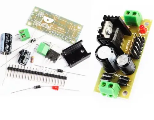 1 шт. L7812 Шаг вниз 14 5 V 35 до 12V DIY Kit блок питания|Интегральные схемы| |