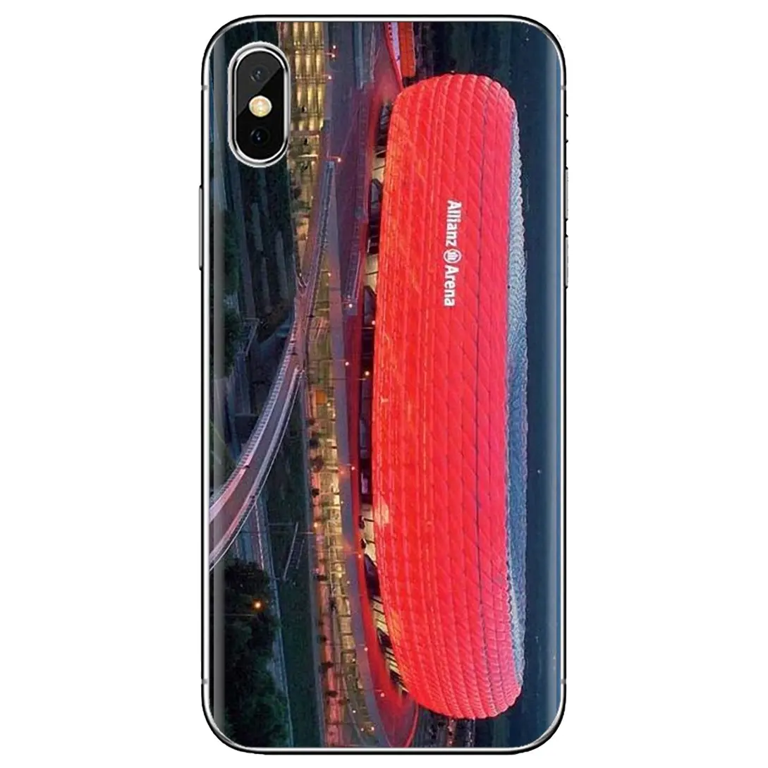 Стадион Allianz-C-Arena-чехол для Xiaomi mi Redmi Note 3 4 4X 5 6 7 8 8t 9 9s 9t 10 pro lite | Мобильные телефоны и