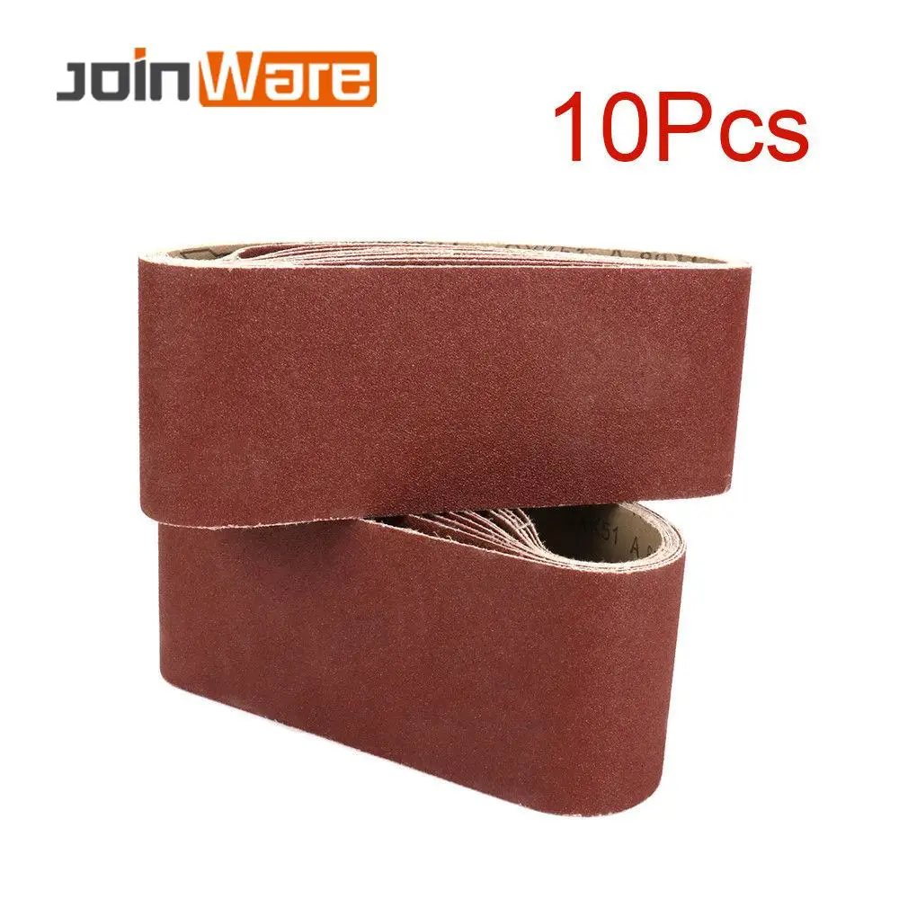 

Sanding Belts 4" x 24" 100MM X 610MM Grinding Polishing Aluminum Oxide Sander Belts for Woodwork Metal 320# 10Pcs/Set