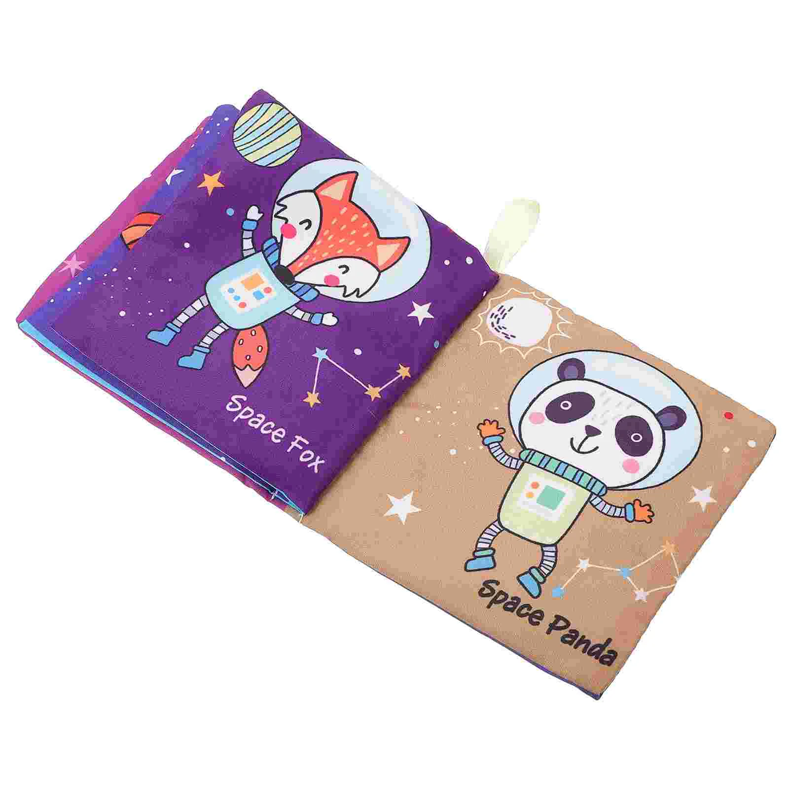 

1pc Colorful Infant Cloth Book Tear-resistant Book Supple Baby Learning Supply