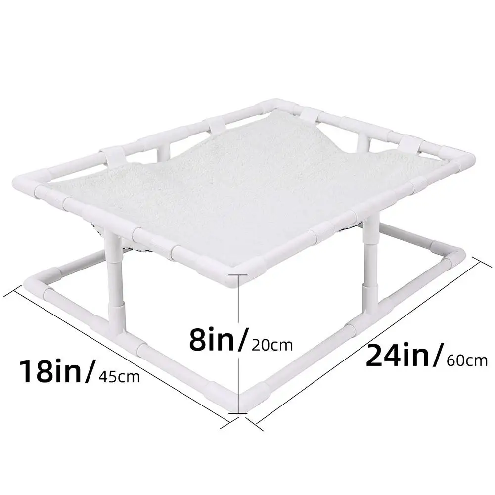 Переносная двухсторонняя кровать для домашних животных поднятая собак и кошек