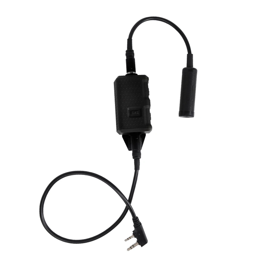 

FCS V20 Tactical Communication Headset Single Channel PTT Compatible PRC148 152 AMP (Black)