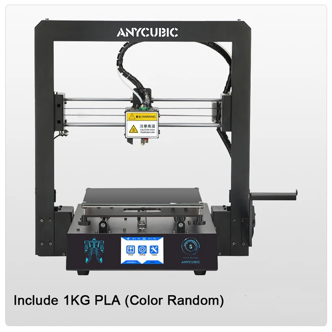 Mega-S Anycubic ANYCUBIC Mega-S 3d принтер Модернизированный высокого качества экструдер размера плюс TFT сенсорный экран Настольный дешевый 3d Принтер Комплект impresora 3d - Цвет: Mega-S Anycubic