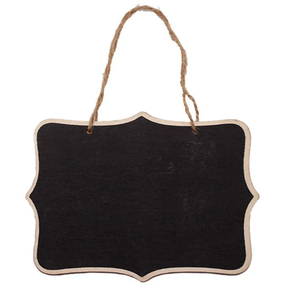 Набор из 12 деревянных мини досок для объявлений декоративные аксессуары