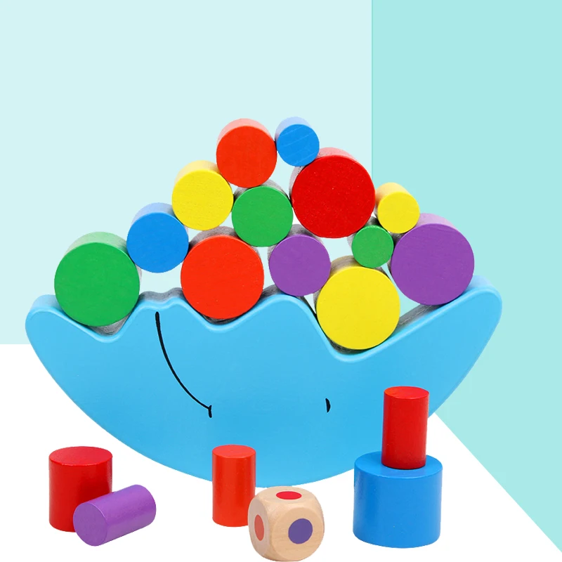 

Moon Balance Building Blocks Hight Quality Wooden Fancy Toy Children Early Educational Toys Balancing Game наклейки