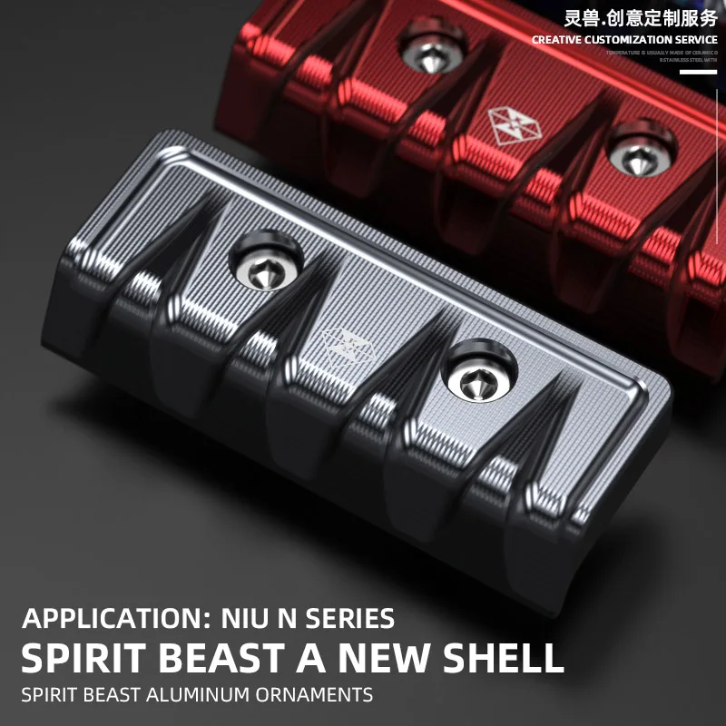 

SPIRIT BEAST Motorcycle Rear Decorative Cover Electric Scooter Tail Light Upper Tail Cover Mount Accessories For NIU N1S N1 NQi