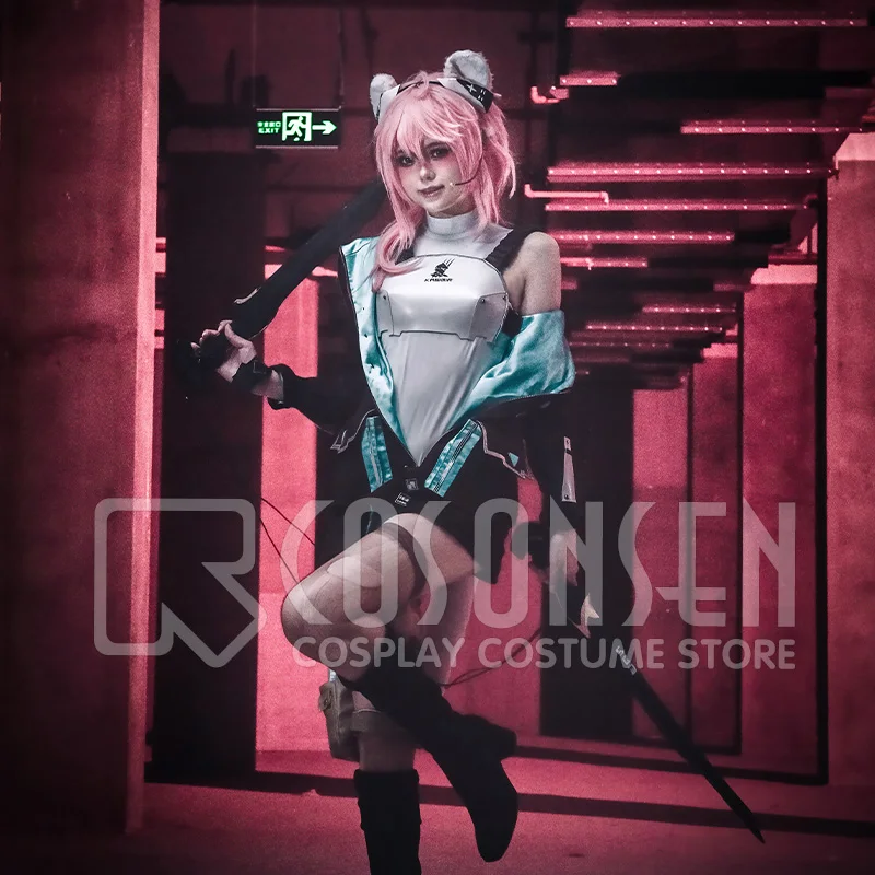 Arknights гравий Косплэй костюм Для женщин специалист форма горячих источников по