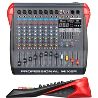 professional stage performance 320 dsp effect 8 channel mixing console sounds fx aux eq frequency modulated mixer audio system