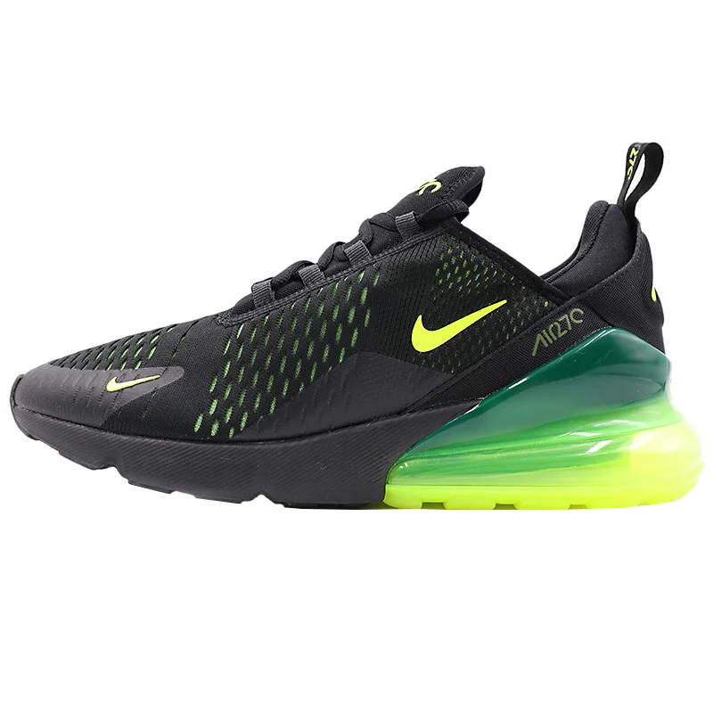 AH8050-017 Оригинальные подлинные мужские кроссовки для бега Nike Air Max 270, спортивные кроссовки яркого цвета, Легкая сетчатая дышащая обувь AH8050 - Цвет: AH8050-017