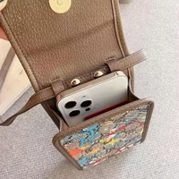 luxury brand designer phone pouch card pocket wallet case for iphone 11 12 pro max samsung note 20 plus s20 cover accessory bag