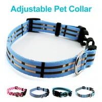 pet dogs collar adjustable bohemian ethnic style nylon material digital printing multiple colors pet accessories dog collars