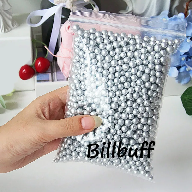 10 г/пакет DIY добавление для слаймов теплый металлический цвет снег частицы