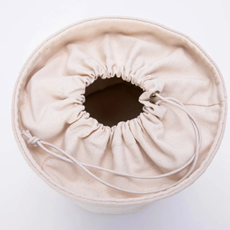 Холщовая Сумка для женщин Студенческая сумка хранения внутренняя сумка-ведро |